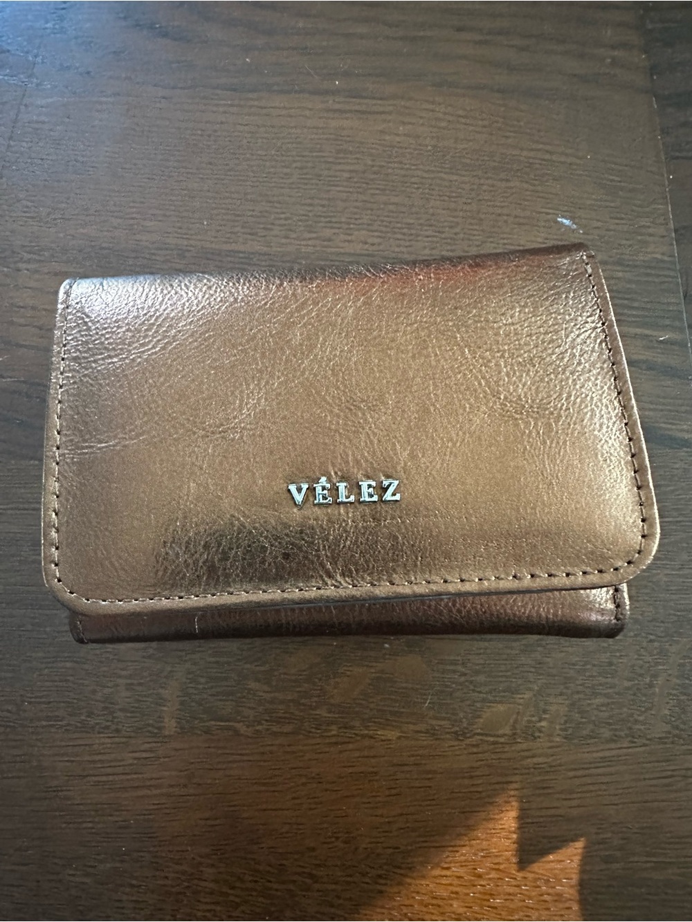 Velez Colombia leather wallet
